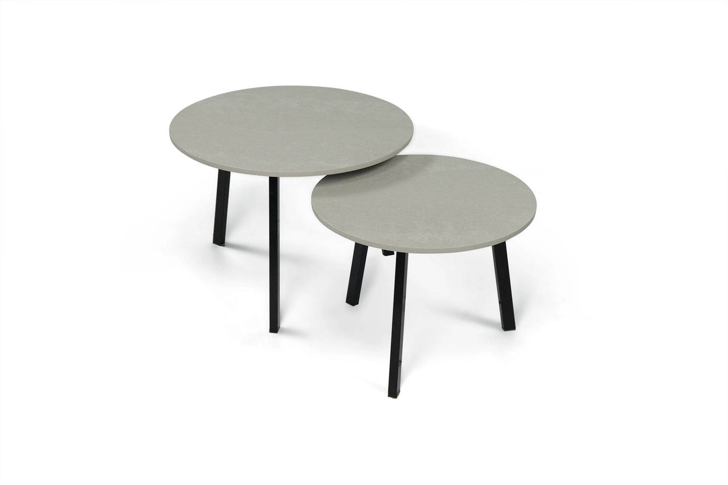 Salontafel Rond Topus Concrete Tweedelig