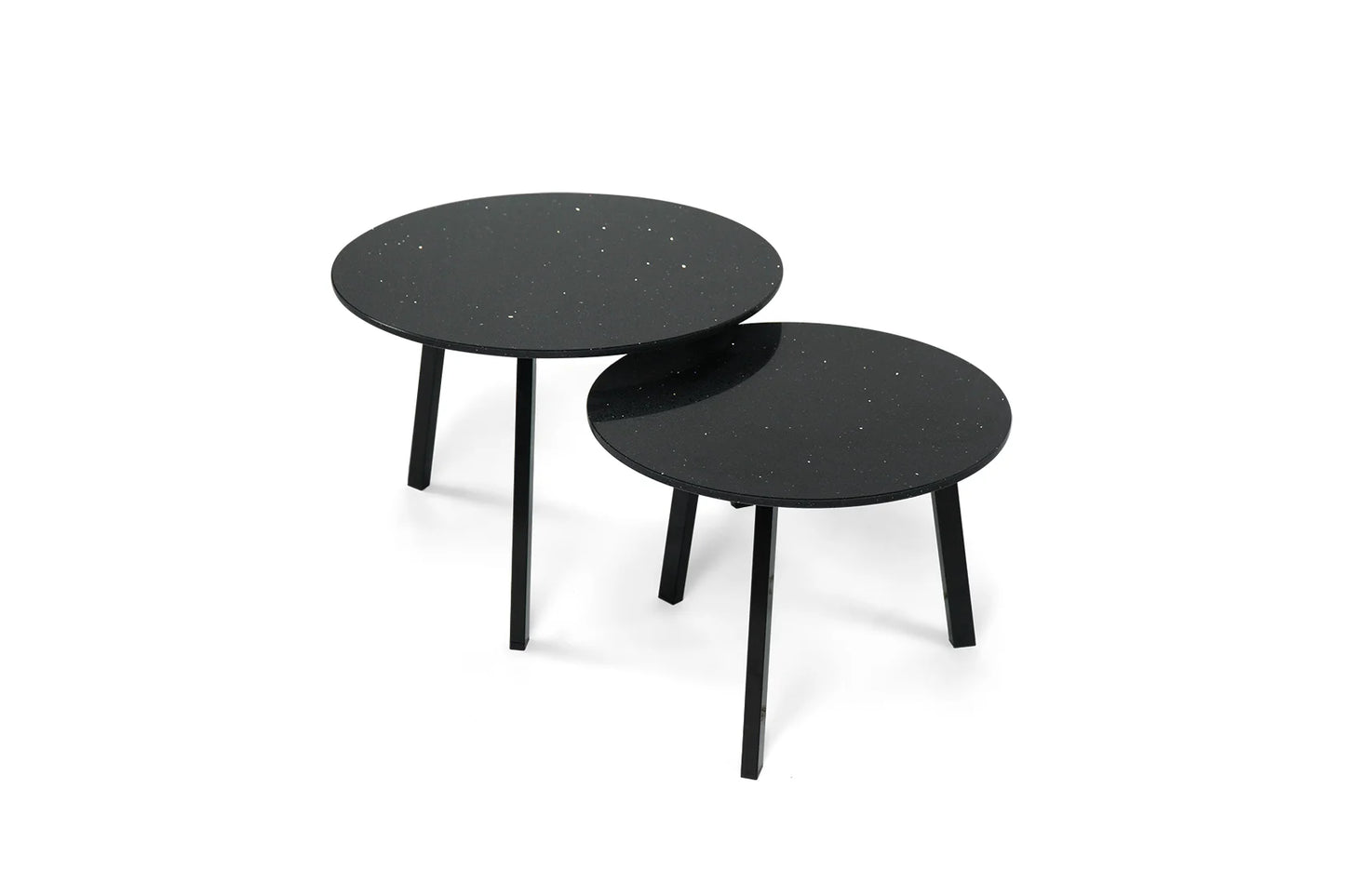 Salontafel Rond Negro Stellar Tweedelig