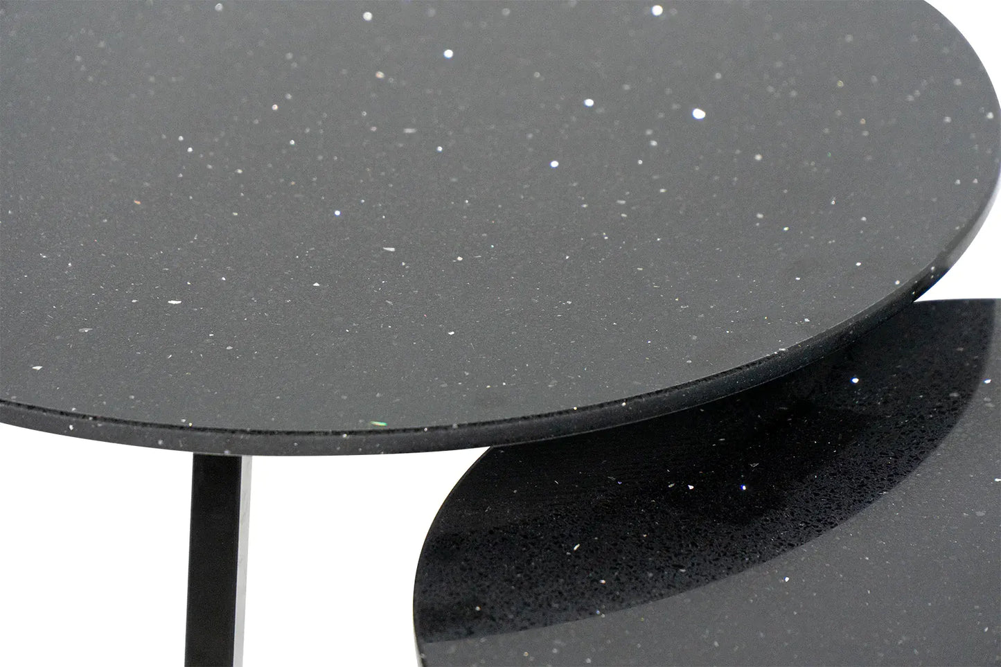 Salontafel Rond Negro Stellar Tweedelig