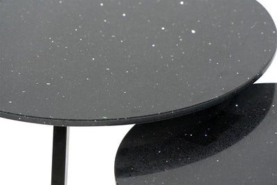 Salontafel Rond Negro Stellar Tweedelig
