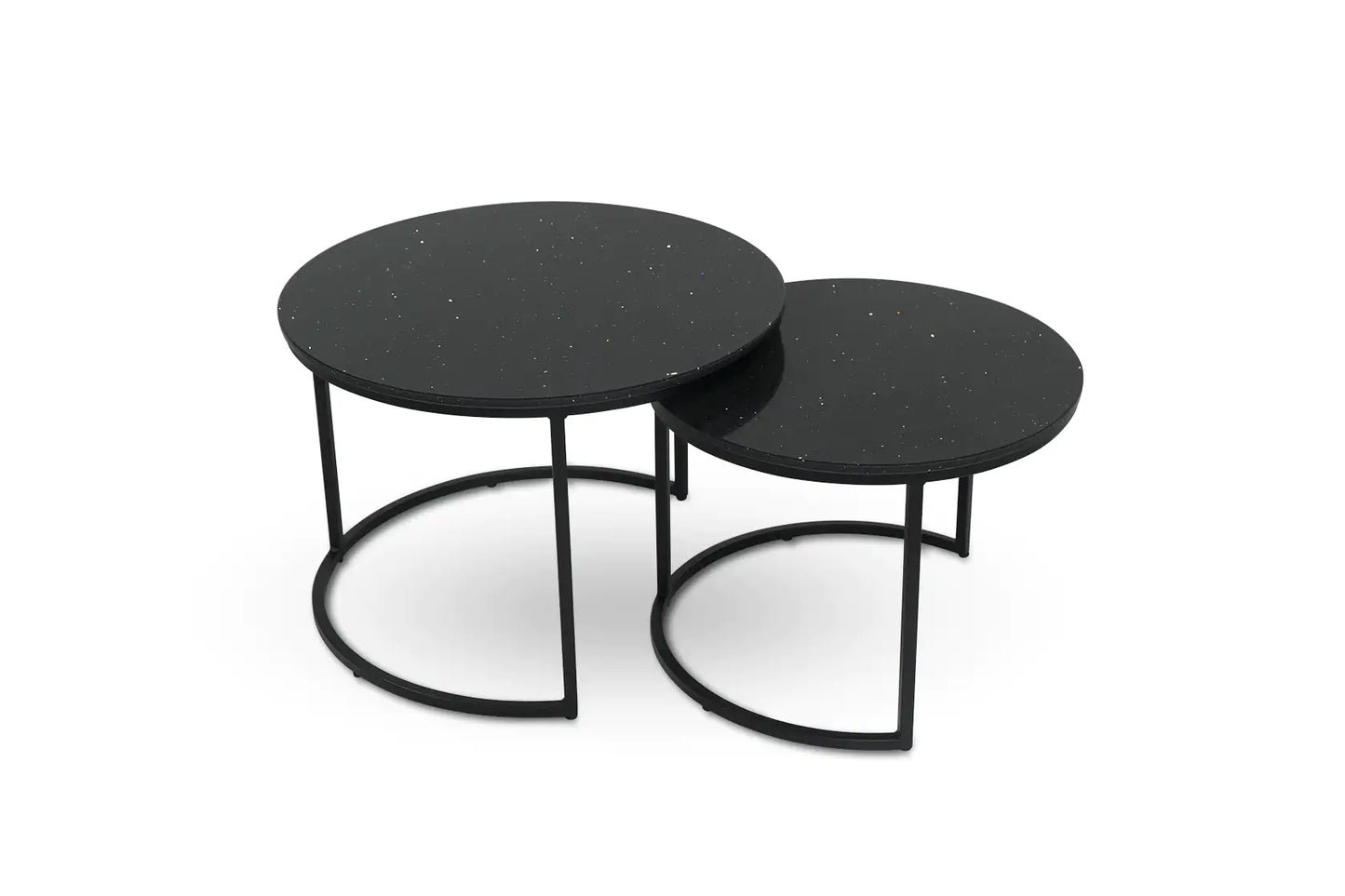Salontafel Rond Negro Stellar Tweedelig