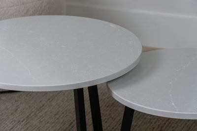 Salontafel Rond Desert Silver Tweedelig