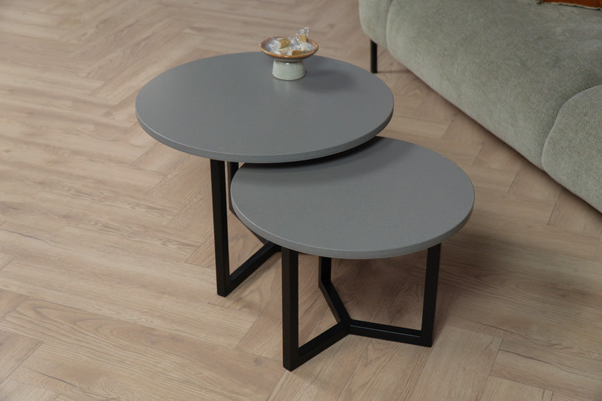 Salontafel Rond Kensho Tweedelig
