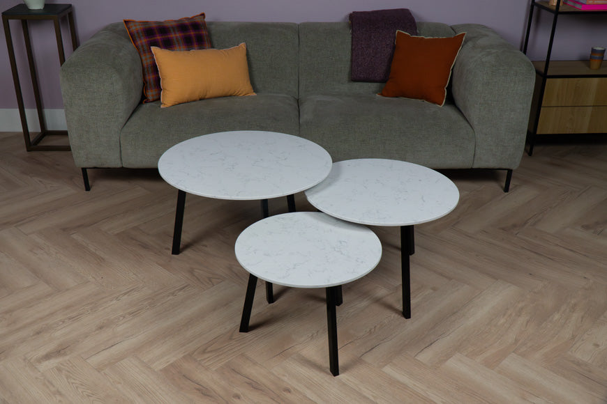 Salontafel Rond Lagoon Driedelig