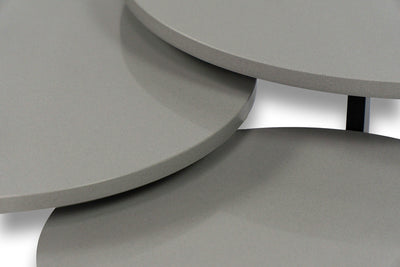 Salontafel Rond Medium Slate Grey Driedelig