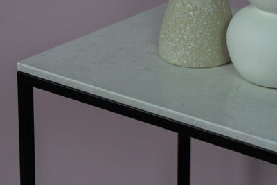 Sidetable dubbel Snowy Ibiza