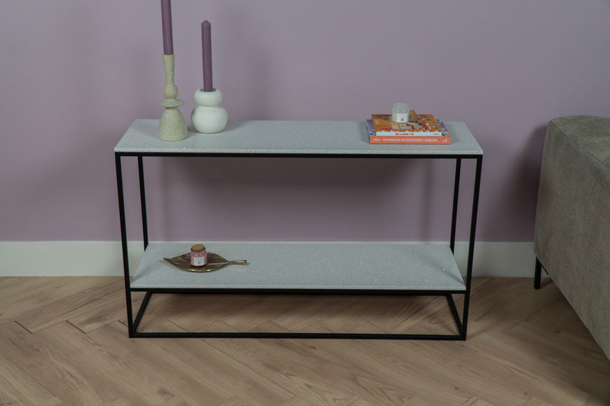 Sidetable dubbel Blanco Stellar
