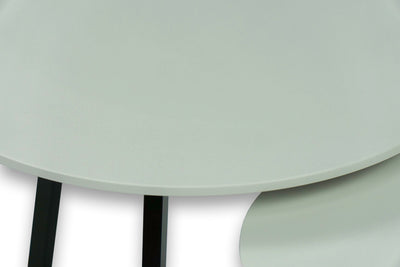 Salontafel Rond Supreme white Tweedelig