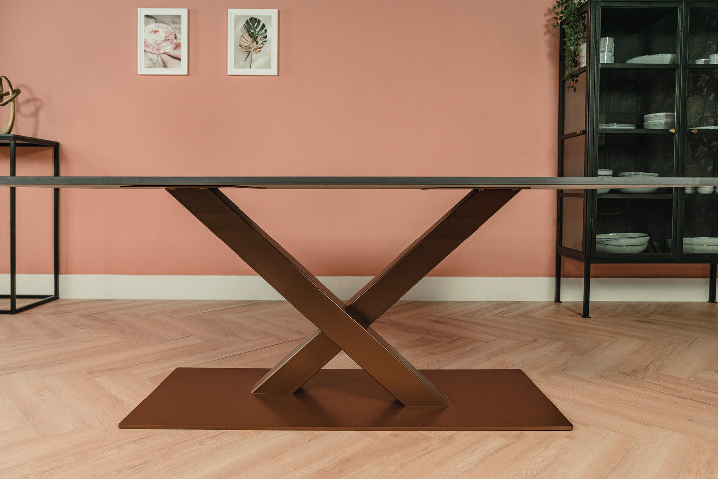 Eettafel Rechthoek Laurent V-poot