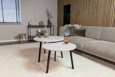 Salontafel Rond Glencoe Novi Tweedelig