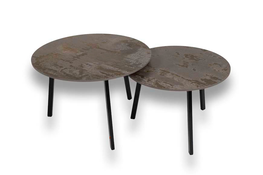 Salontafel Rond Trilium Tweedelig