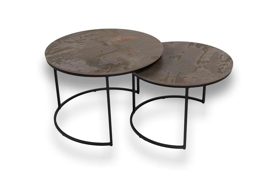 Salontafel Rond Trilium Tweedelig