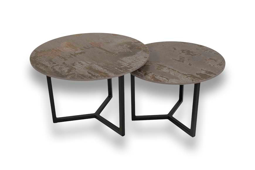 Salontafel Rond Trilium Tweedelig