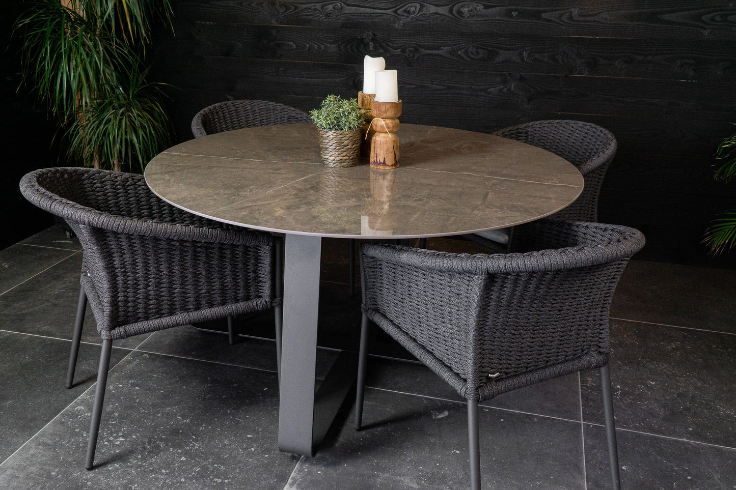 Tuintafel Rond Modena Dekton Korso