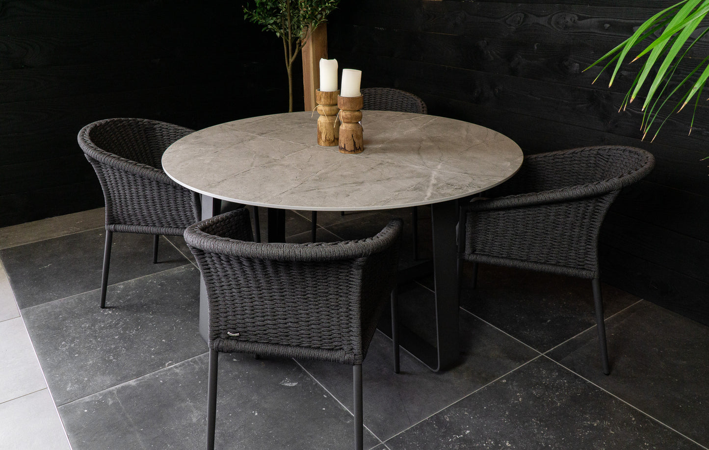 Tuintafel Rond Modena Dekton Vera