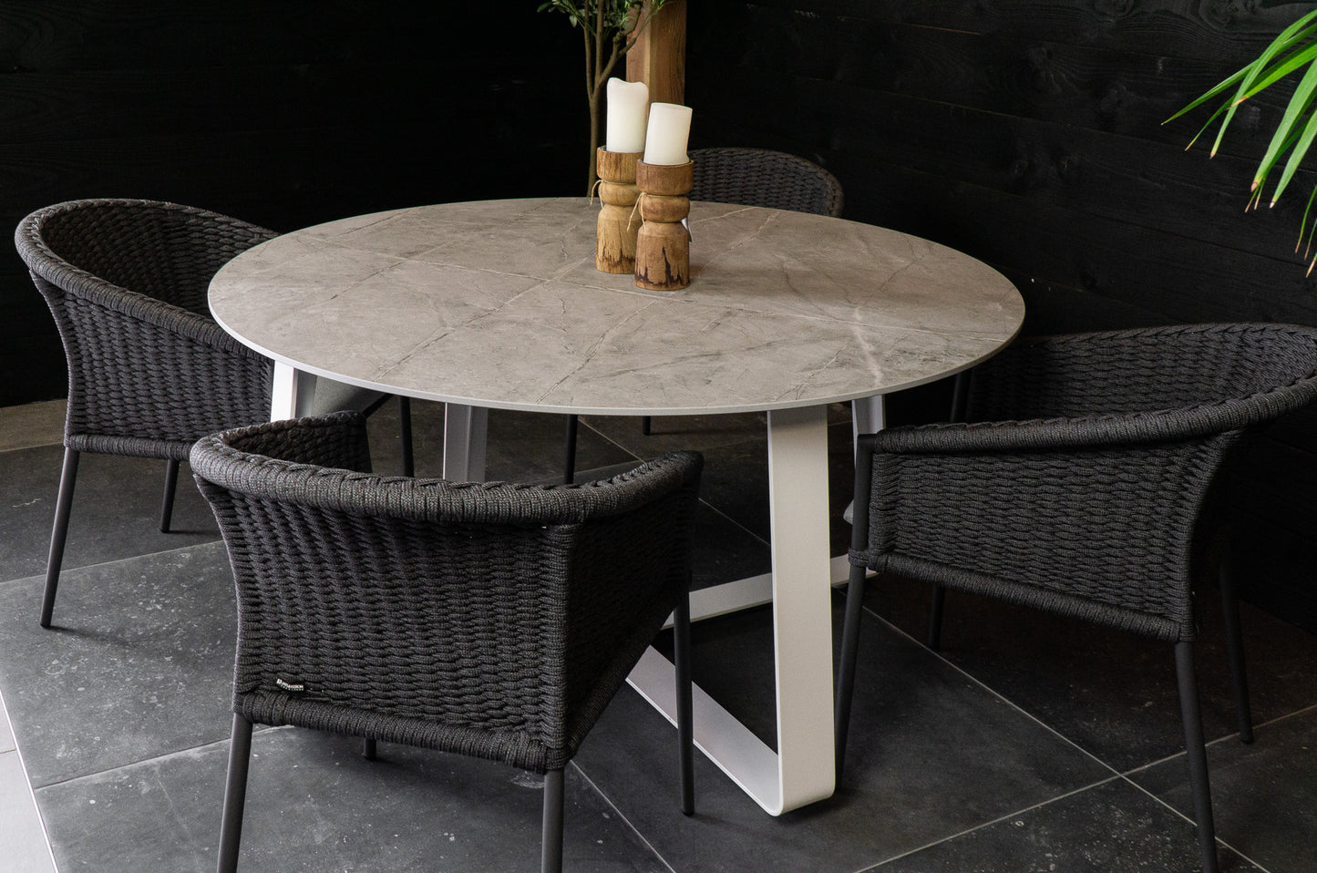 Tuintafel Rond Modena Dekton Vera