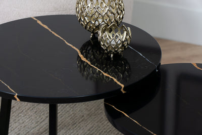 Salontafel Rond Venatino Sahara Tweedelig