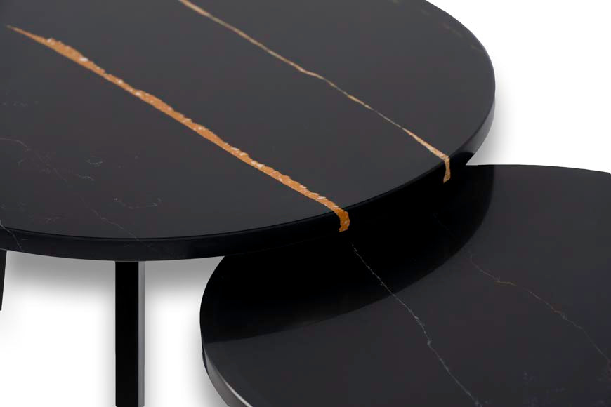 Salontafel Rond Venatino Sahara Tweedelig