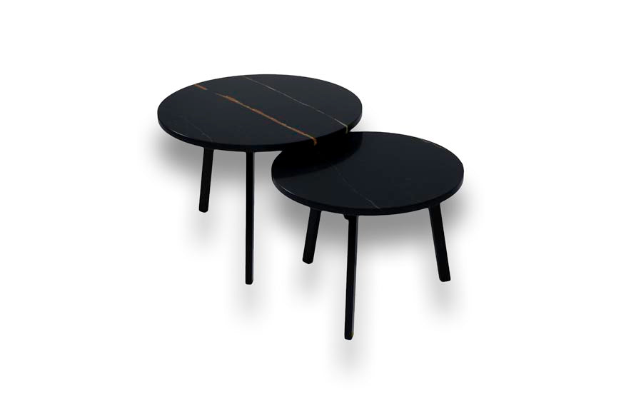 Salontafel Rond Venatino Sahara Tweedelig