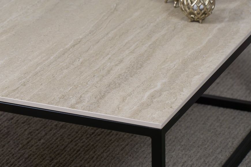 Salontafel Vierkant Travertino