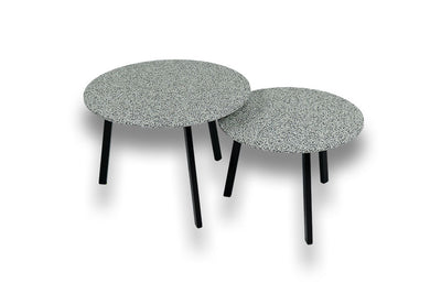 Salontafel set White Chill - ⌀ 50 + ⌀ 60 cm