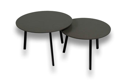 Salontafel Rond Belgian Storm Tweedelig