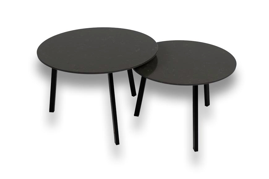 Salontafel Rond Calypso Tweedelig