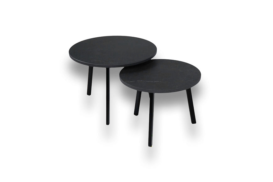 Salontafel Rond Fossil Tweedelig