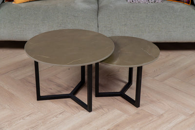 Salontafel Rond Pelpis Tweedelig