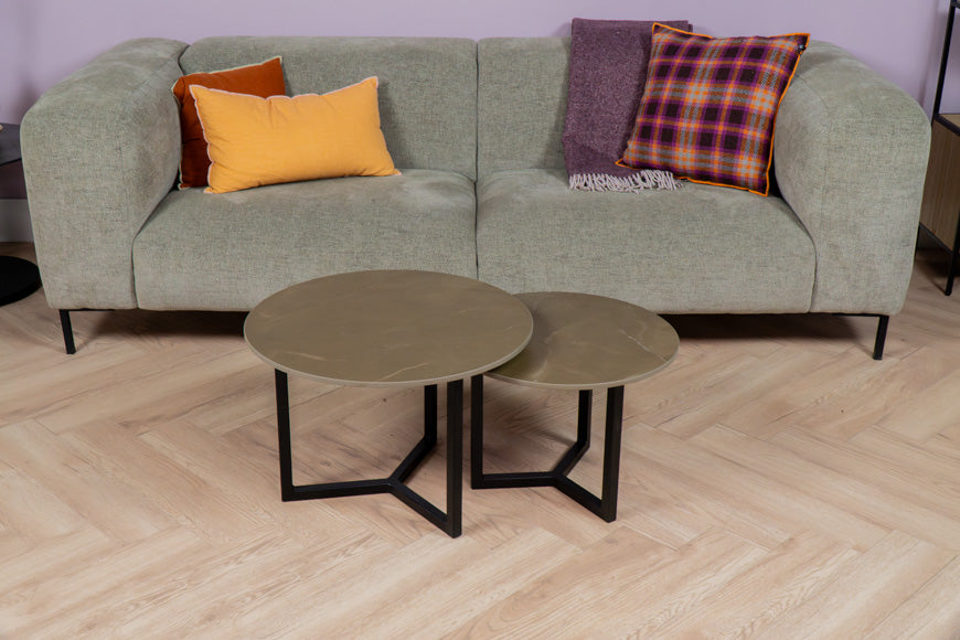 Salontafel Rond Pelpis Tweedelig