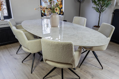 Eettafel Ovaal Taj Mahal Matrix