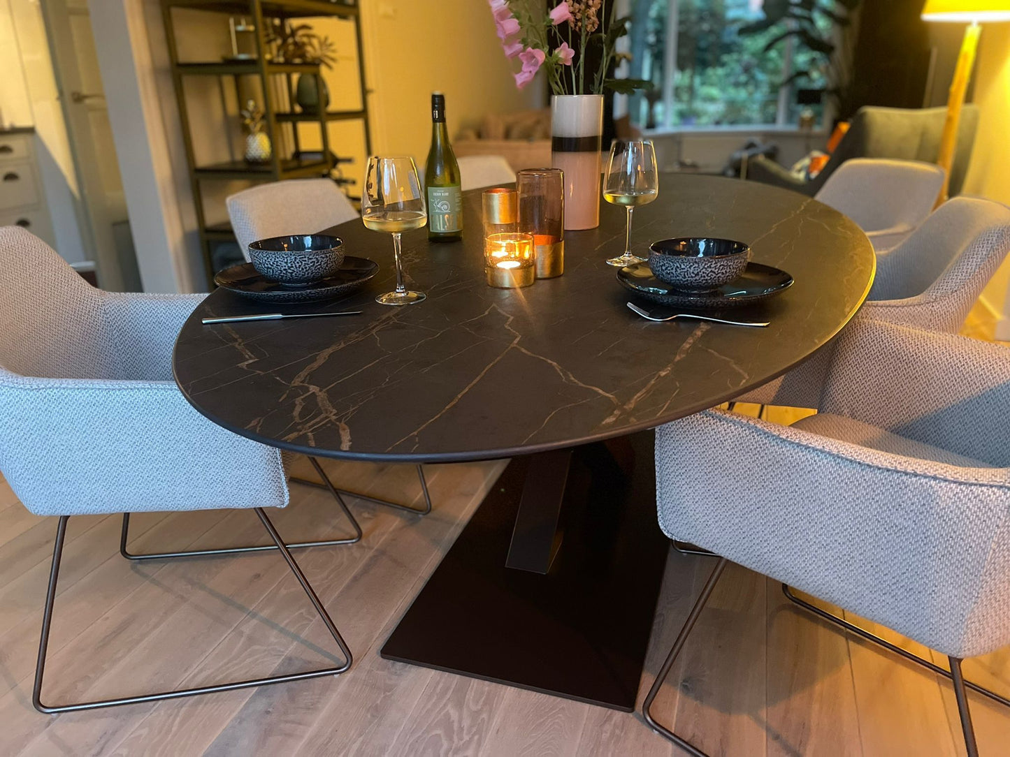Sfeerfoto eettafel