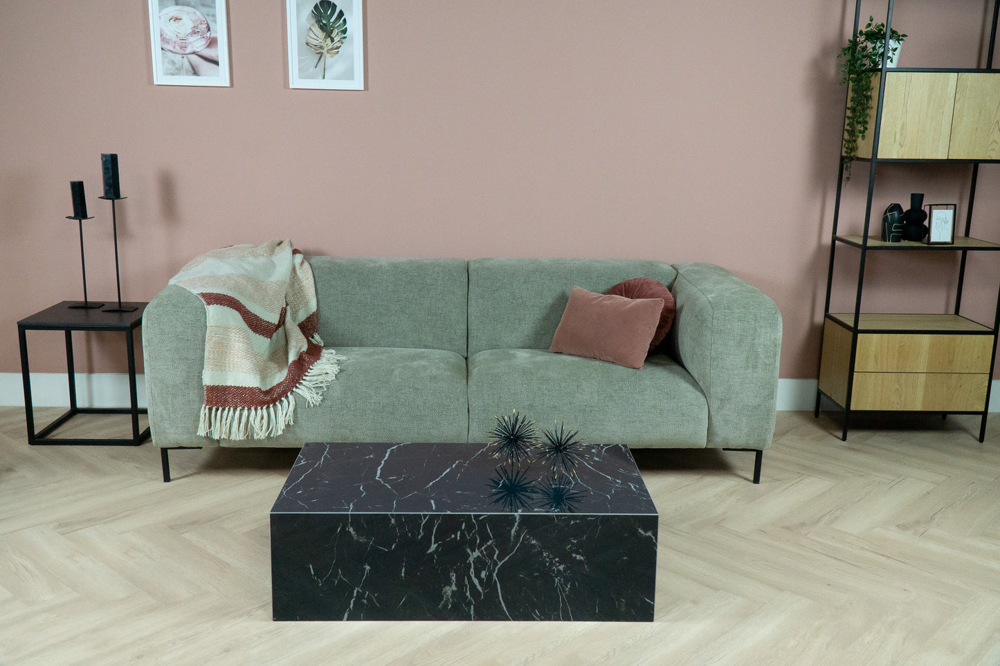 Salontafelblok Nero Creta