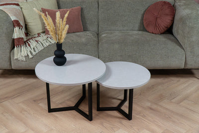Salontafel Rond Eternal Serena Tweedelig