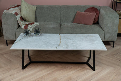 Salontafel Rechthoek Himalaya Crystal Y-poot