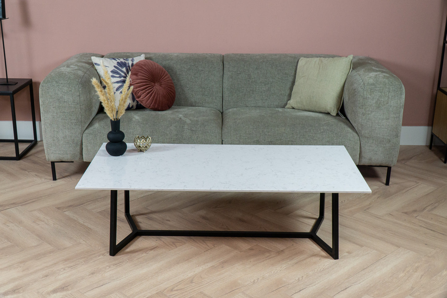 Salontafel rechthoek Y-leg Lagoon - 140 x 70 cm