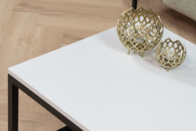 Salontafel rechthoek Pure White - 120 x 60 cm