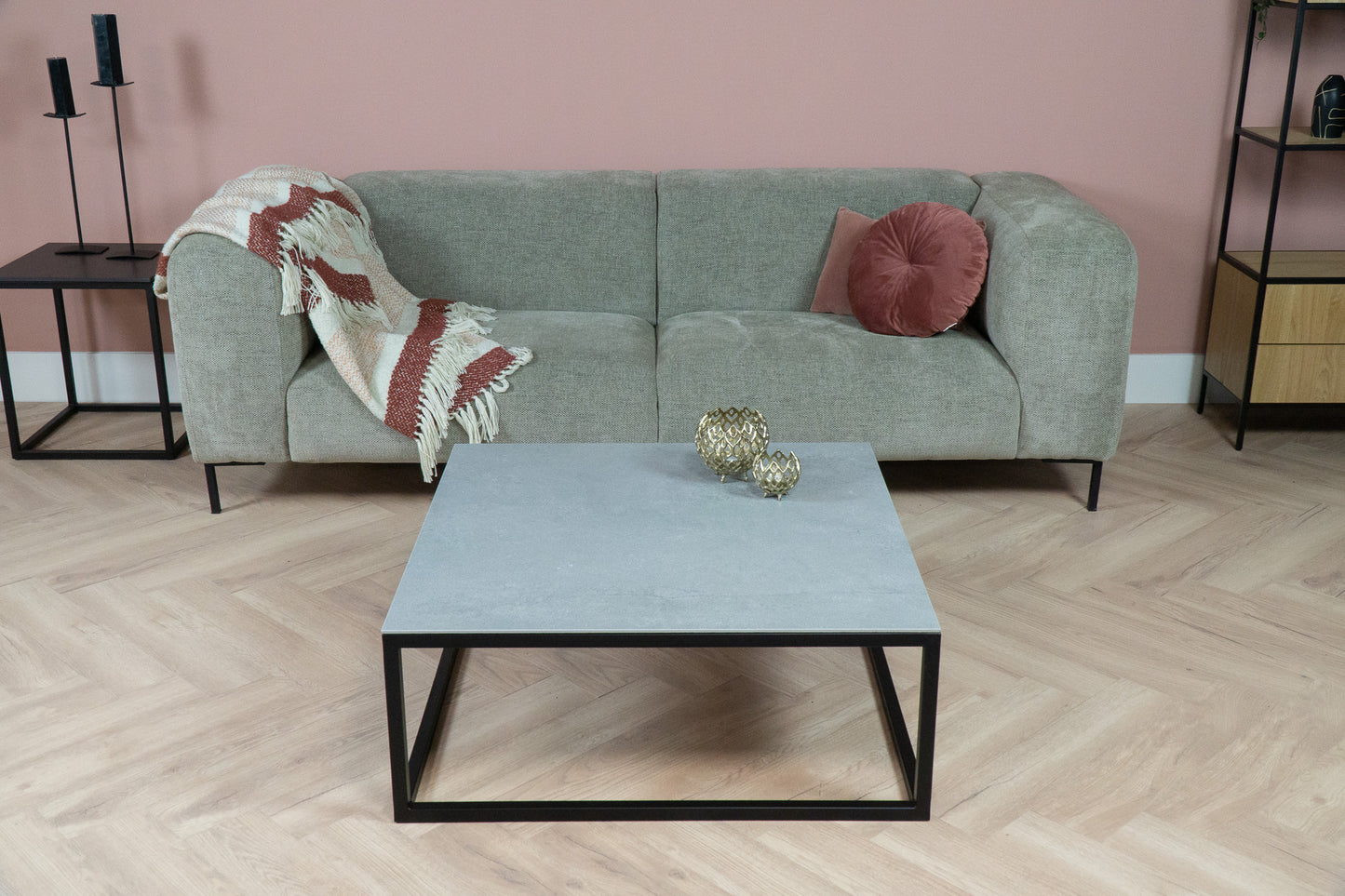 Salontafel Vierkant Betonlook