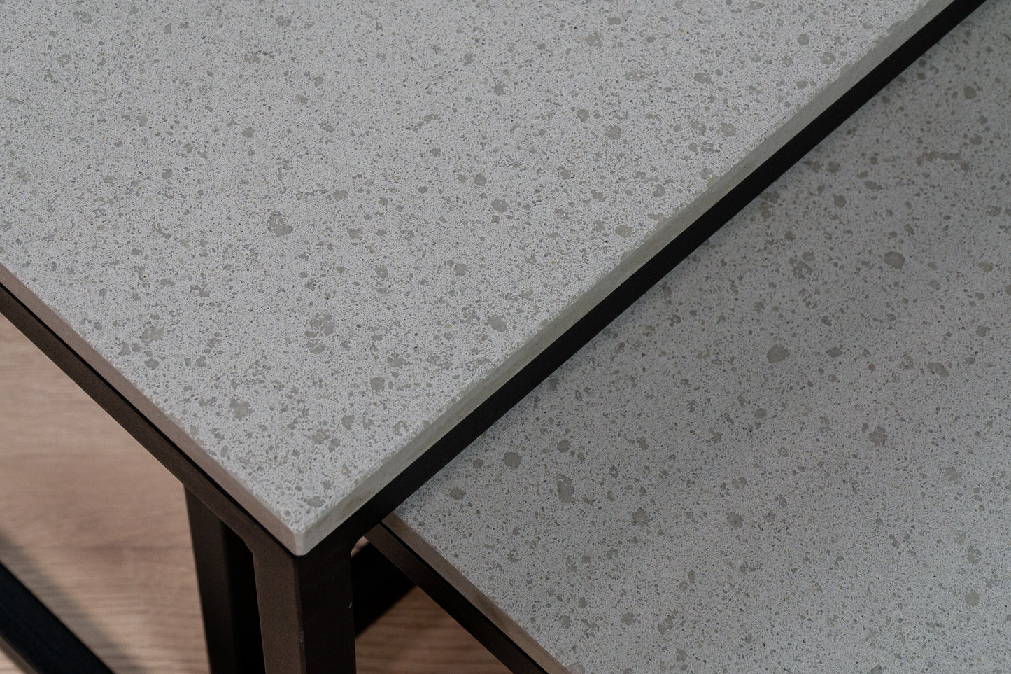 Salontafel Set vierkant Crea Beton Light