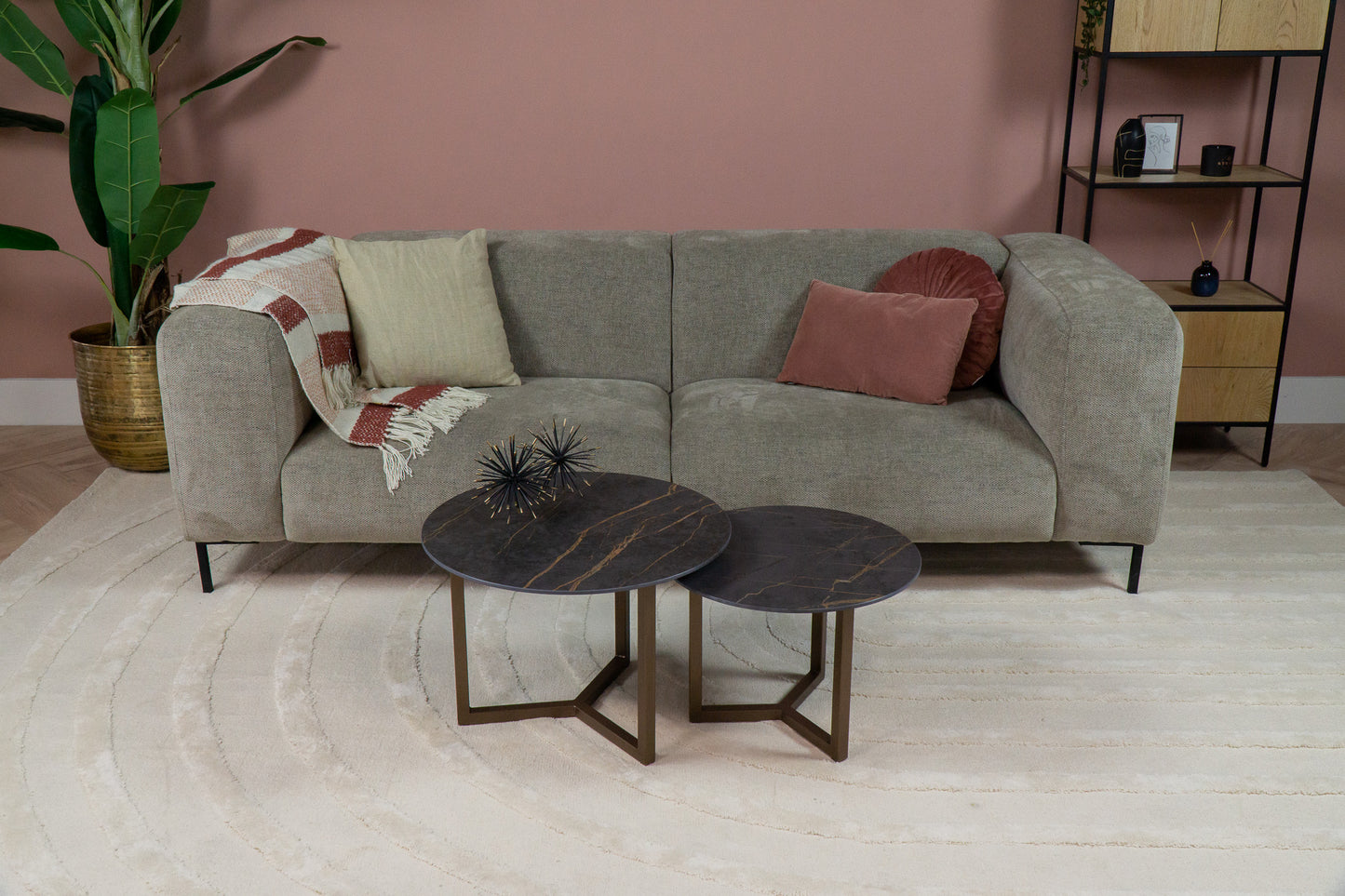 Salontafel rond Laurent