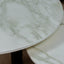 Salontafel set rond Premium Calacatta Silk - ⌀ 50 + ⌀ 60 cm