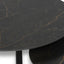 Salontafel set rond Premium Black Obsession