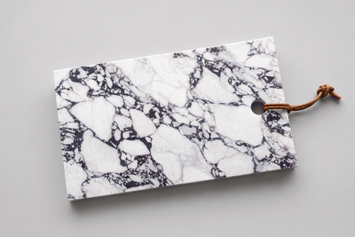 Luxe composiet tapasplank Calacatta Viola met marmerlook