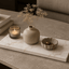 Decoratieve composiet plank voor kaarsen en woonaccessoires