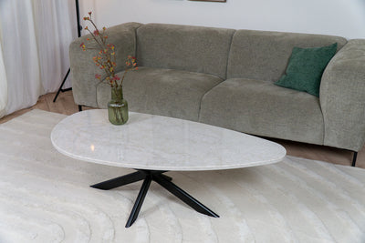 Salontafel Kiezelvorm Glencoe