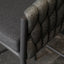 Tuinstoel | Fortuna barstoel | Aluminium Charcoal mat | Jati&Kebon