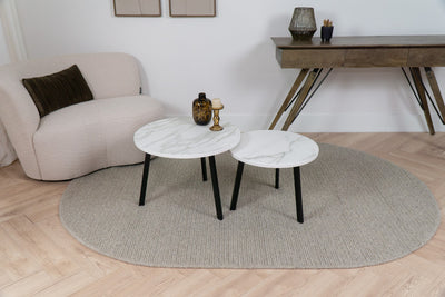 Salontafel Rond Aura Tweedelig