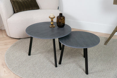 Salontafel Rond Bromo Tweedelig