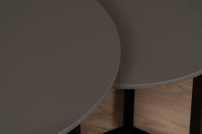 Salontafel set rond Premium Dekton Galema - ⌀ 50 + ⌀ 60 cm