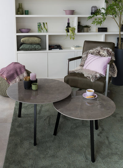 Salontafel Rond Korso Tweedelig